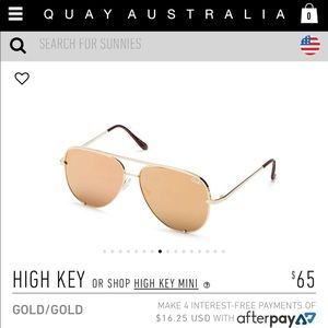 Quay Australia High Key Sunglasses